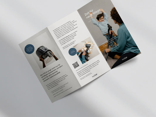 weiter x hyla - Wickelfalz Flyer Bundle