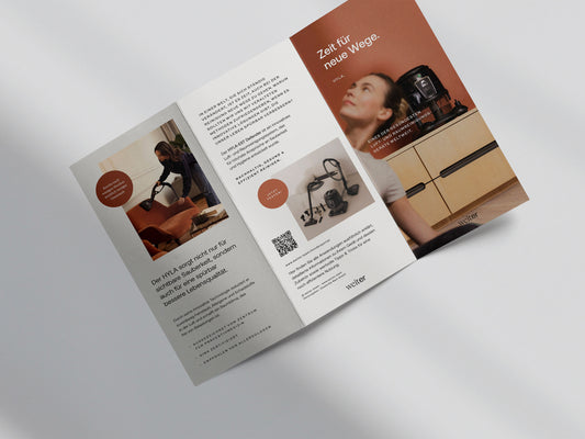 Wickelfalz Flyer - red