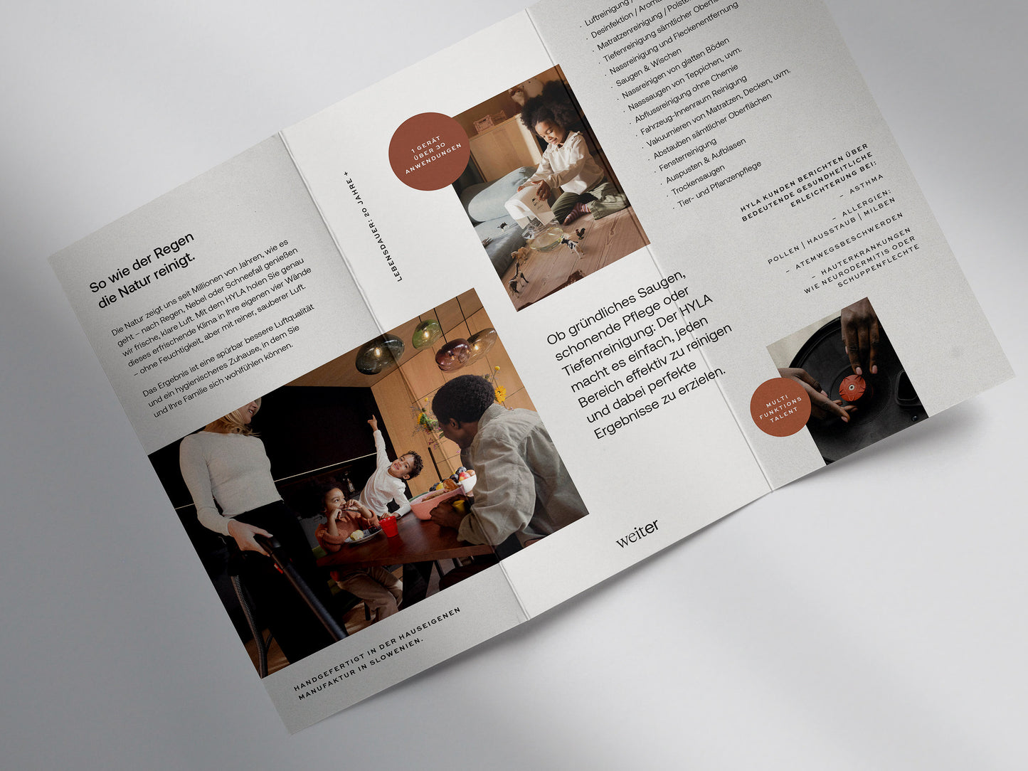 weiter x hyla - Wickelfalz Flyer Bundle