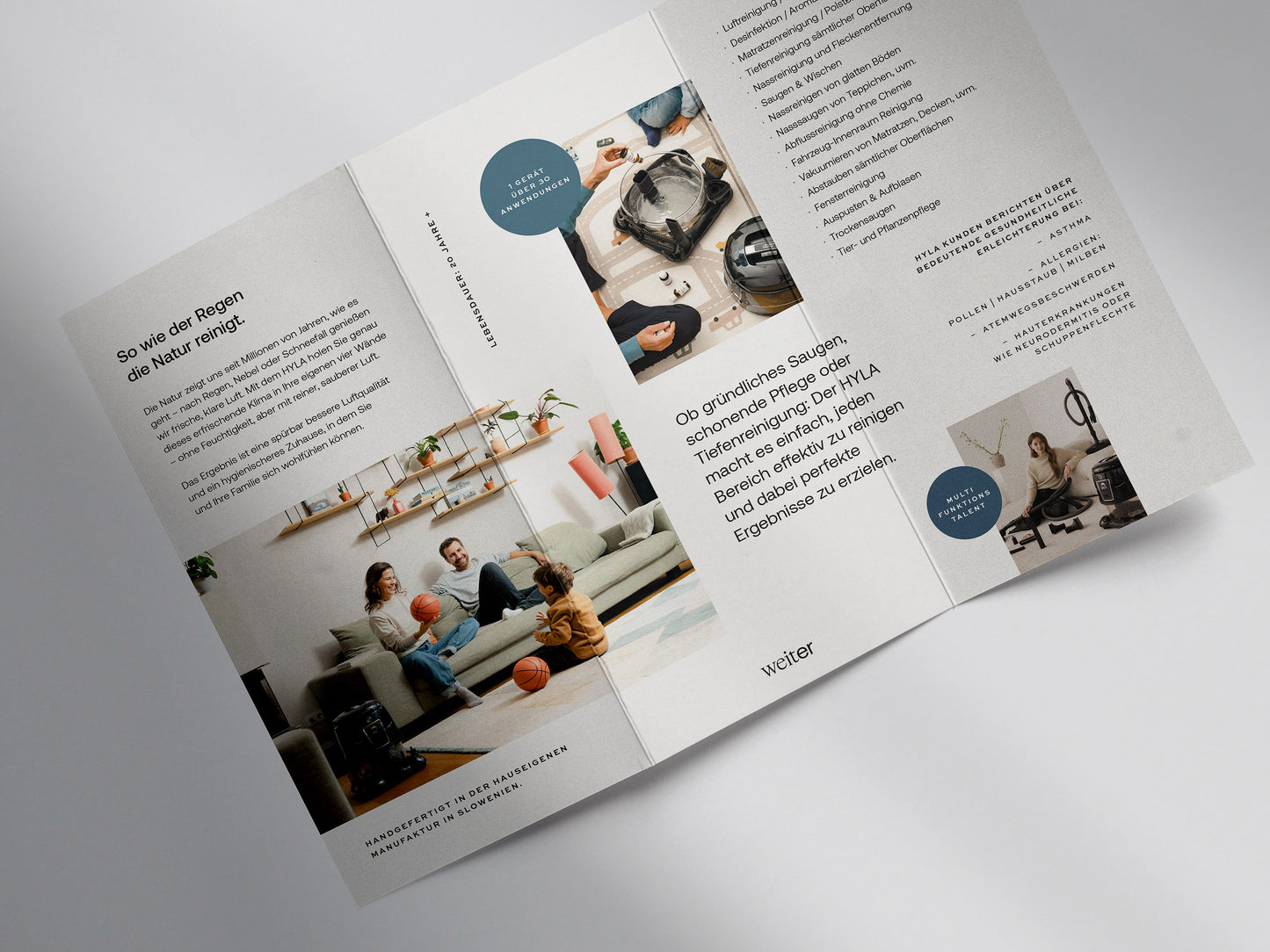 weiter x hyla - Wickelfalz Flyer Bundle