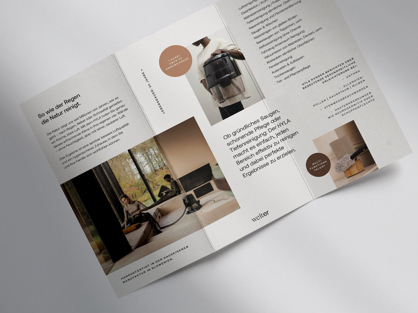 weiter x hyla - Wickelfalz Flyer Bundle